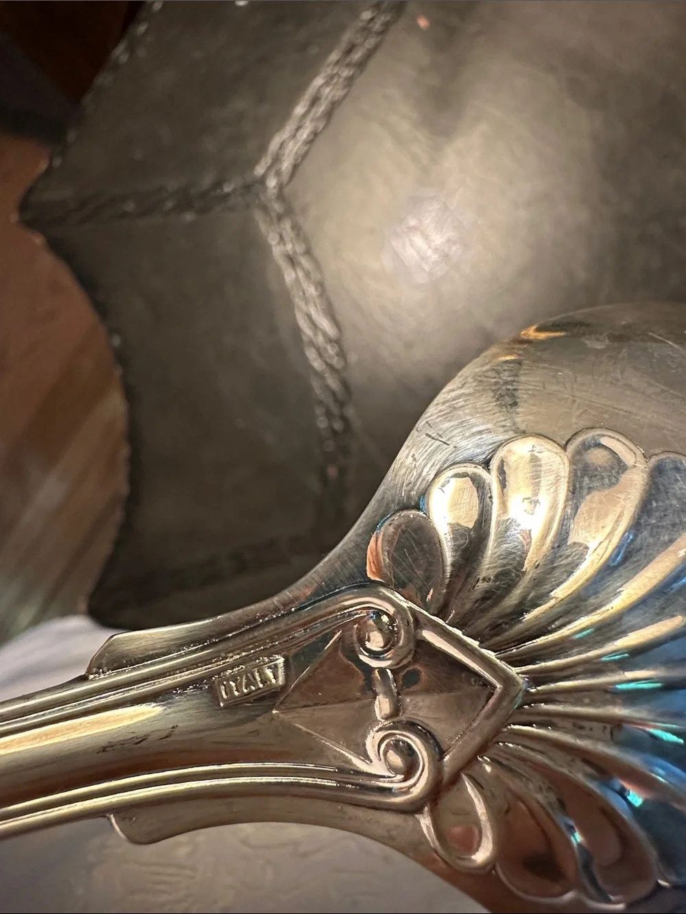 Silver plated Serving Spoons - Classic Ornate and Plain Designs made in Italy 🇮🇹